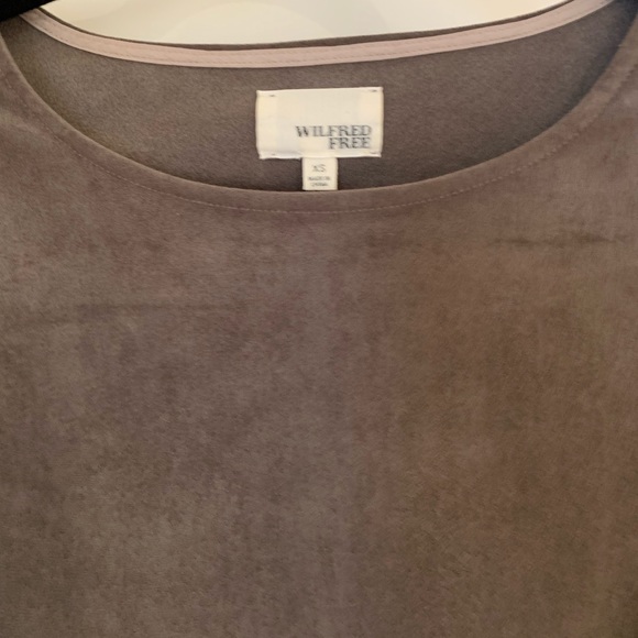 Wilfred Free boxy suede dress *can’t ship until June - Picture 2 of 2